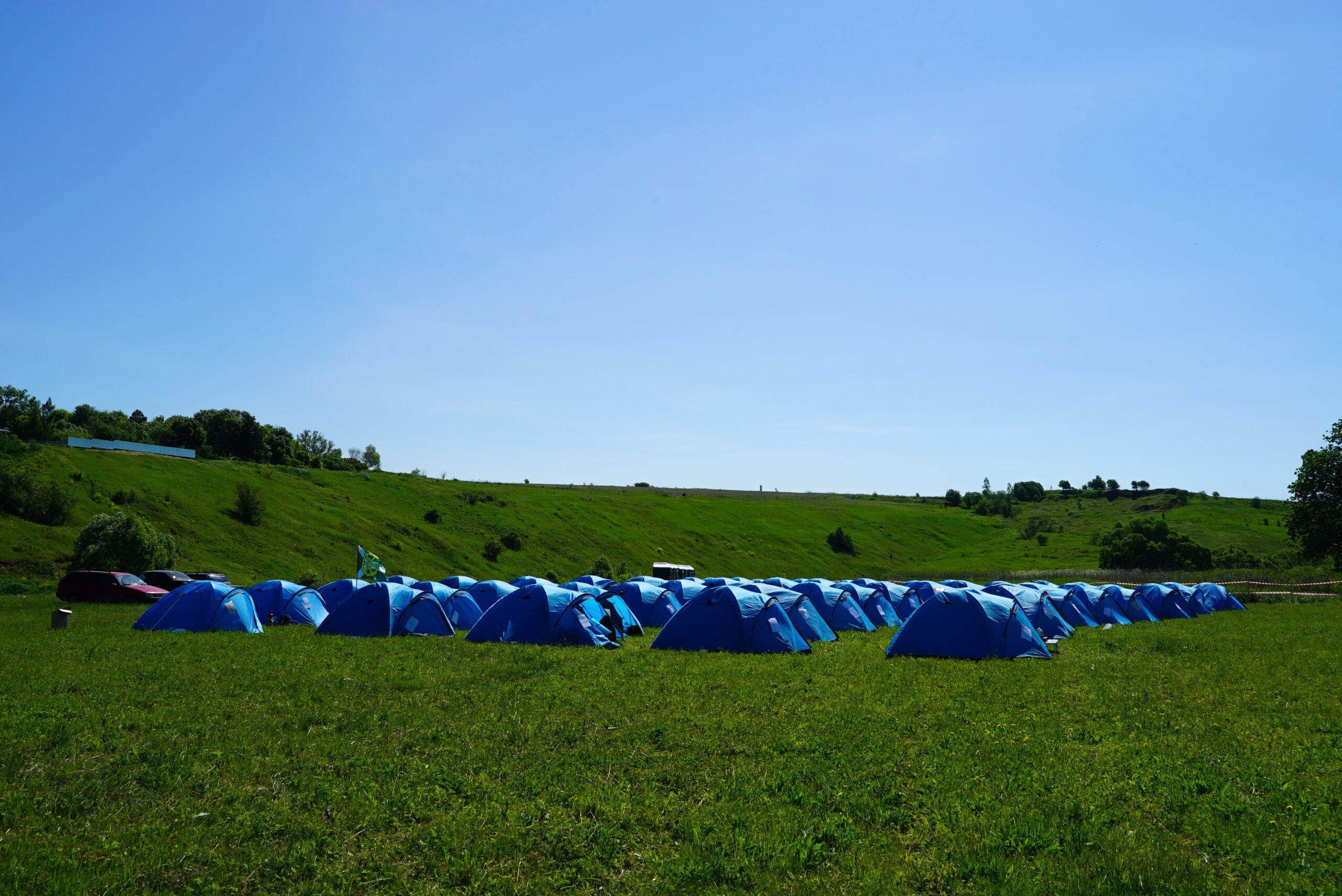 Организация палаточного лагеря